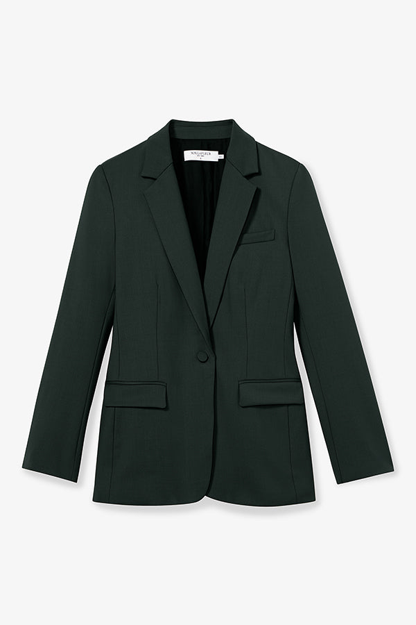 Yiyan Blazer - Wool Twill :: Forest