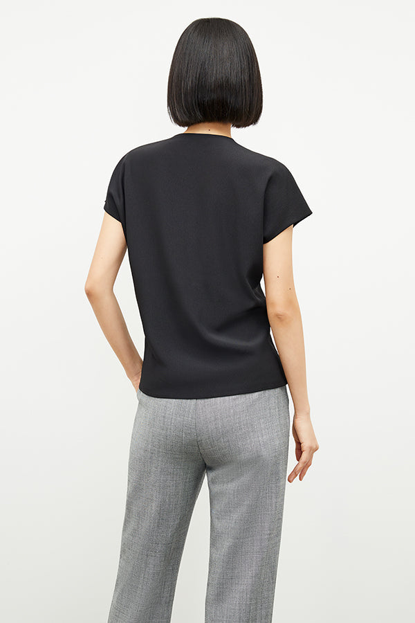 Antonia Top - Eco Soft Wave :: Black