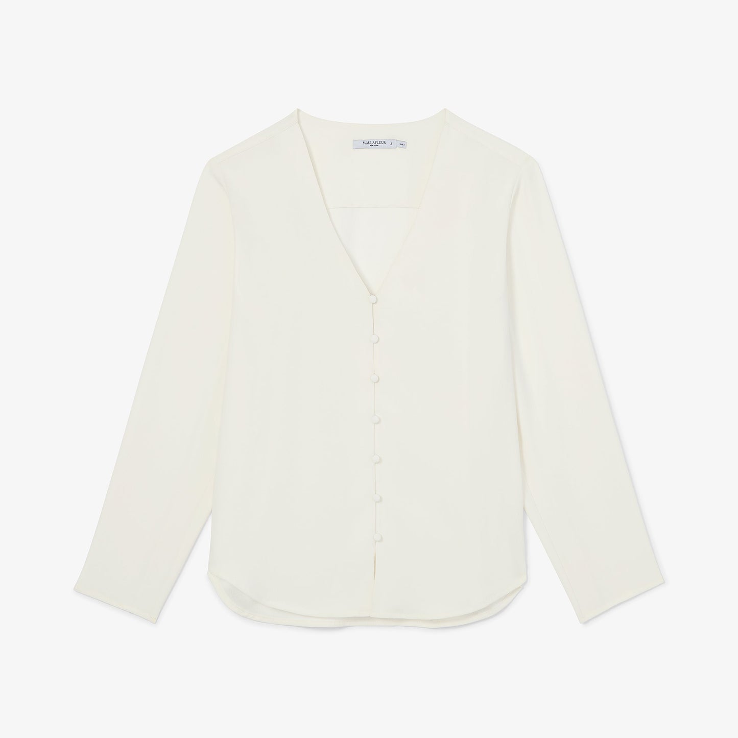 Bobbie Top - Eco Soft Wave :: Alabaster