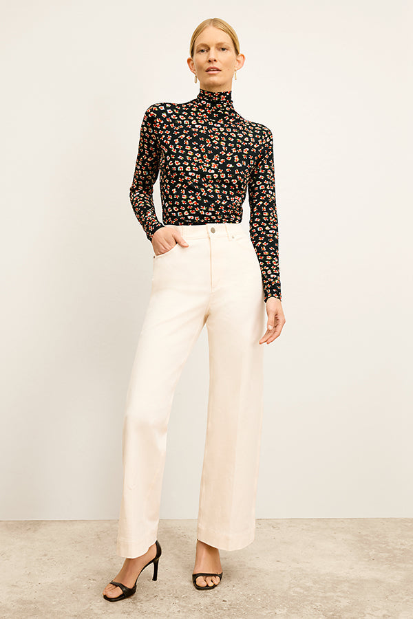 Axam Layering Turtleneck - Printed Jersey :: Kaleidoscope Print