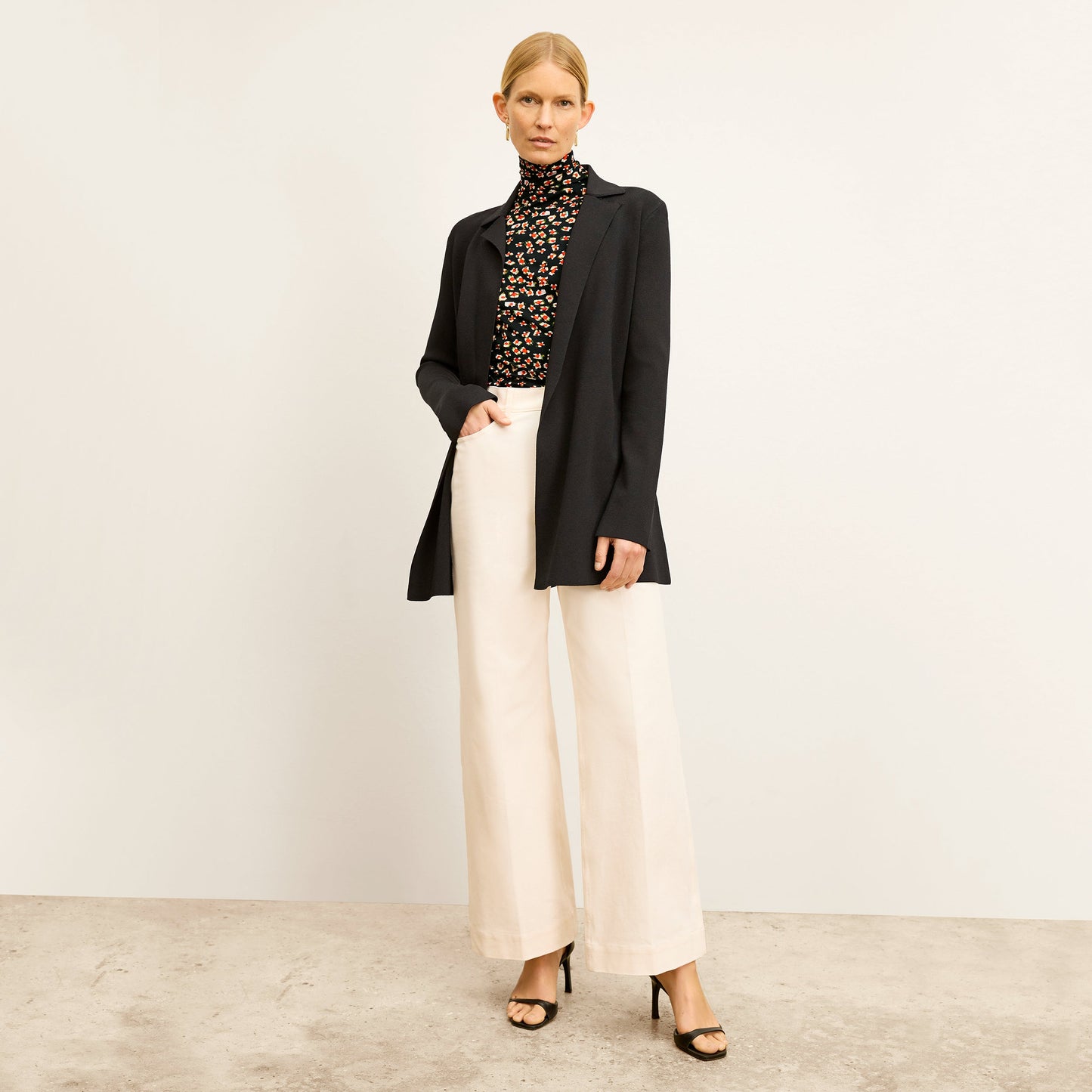 Axam Layering Turtleneck - Printed Jersey :: Kaleidoscope Print