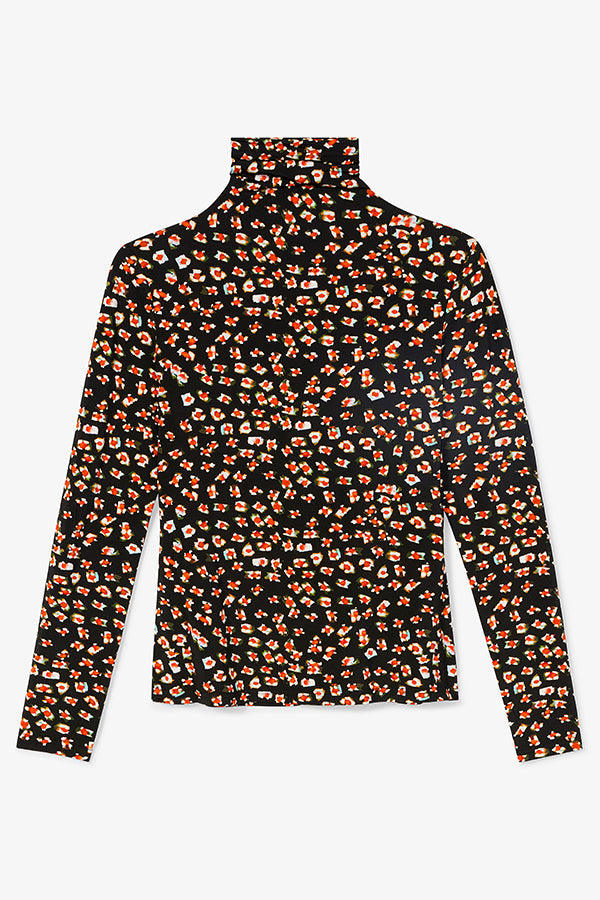 Axam Layering Turtleneck - Printed Jersey :: Kaleidoscope Print