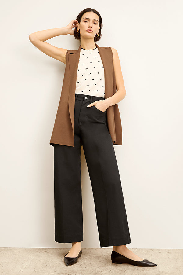 Anh Jardigan - Jardigan Knit :: Saddle