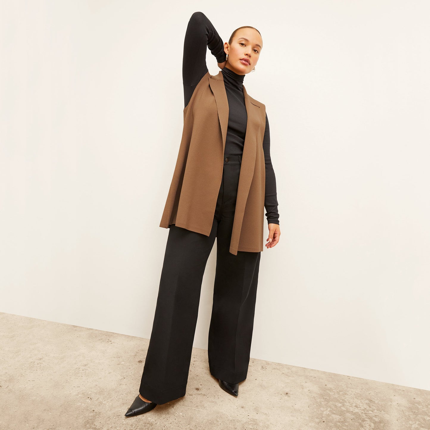 Anh Jardigan - Jardigan Knit :: Saddle
