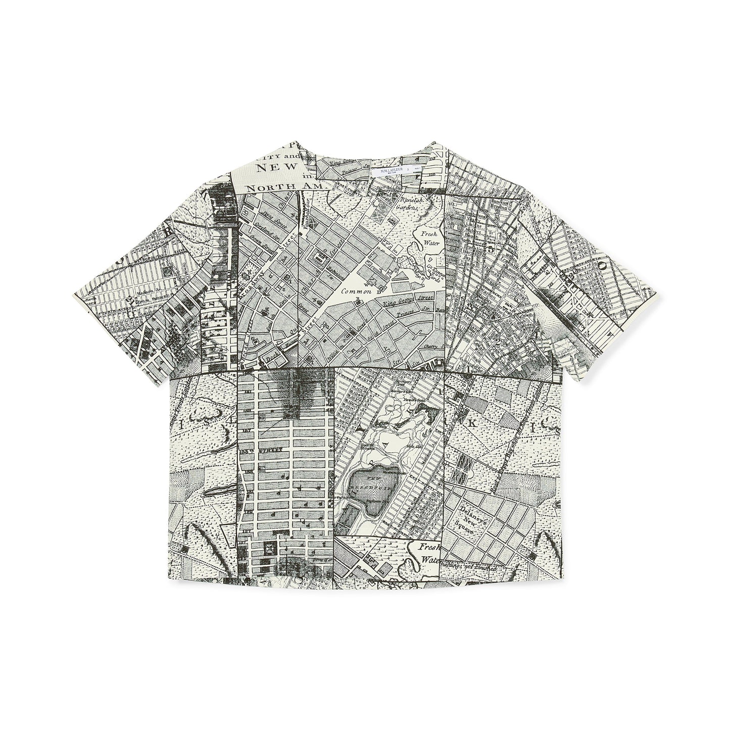 Annika Tee - Washable Silk :: Borough Print