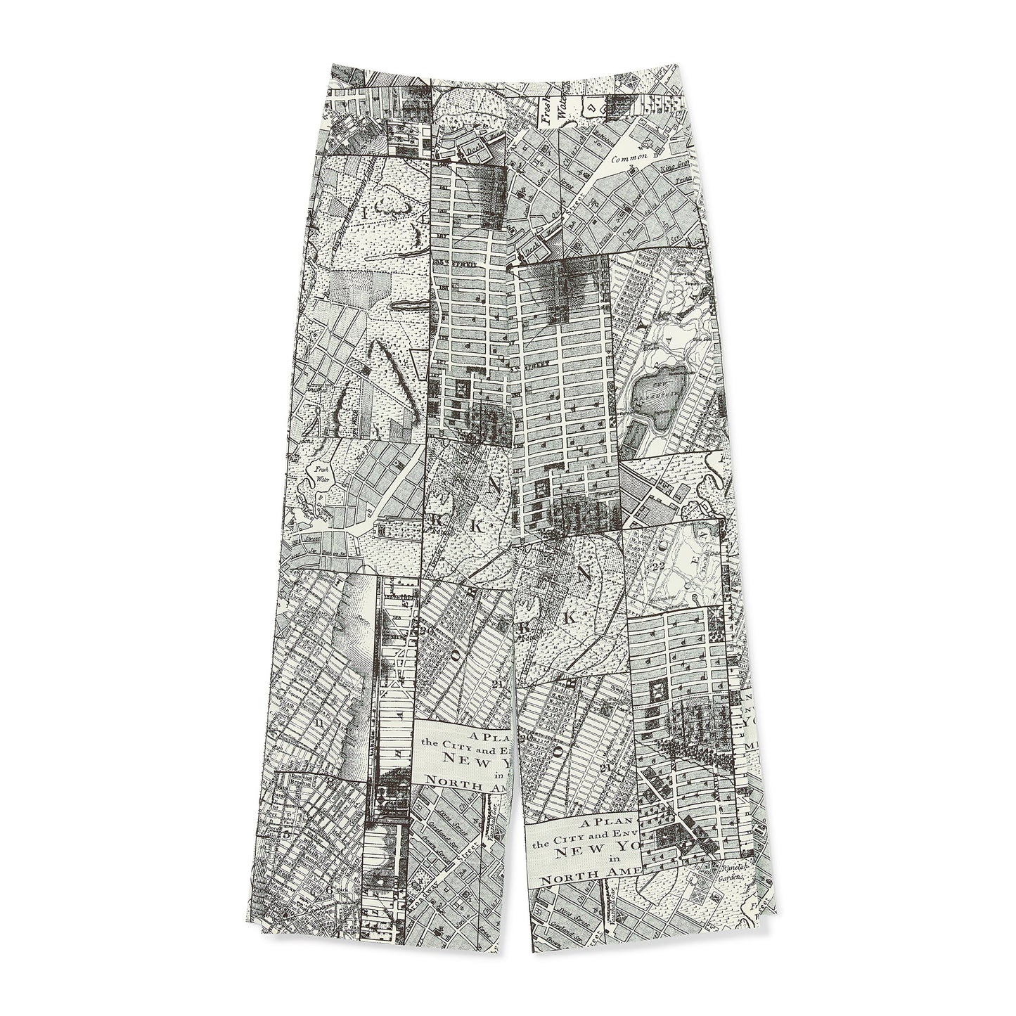 Zhou Culotte - Washable Silk :: Borough Print