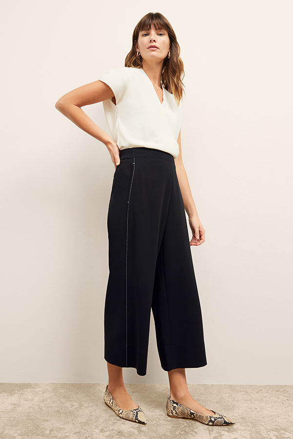 Antonia Top - Eco Soft Wave :: Ivory