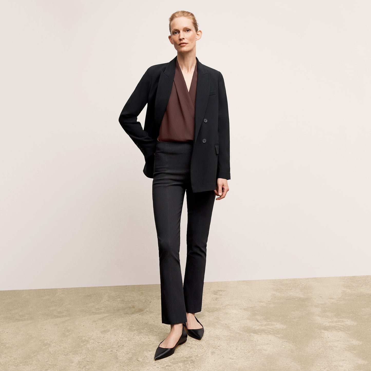 Antoinette Top - Eco Soft Wave :: Espresso