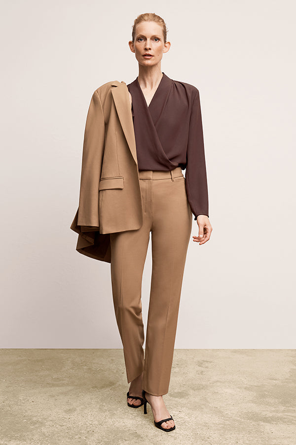 Antoinette Top - Eco Soft Wave :: Espresso