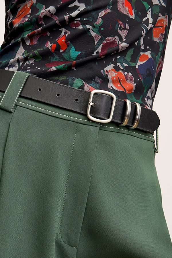 Arlo Breeze Pant - Everyday Crepe :: Dusty Pine