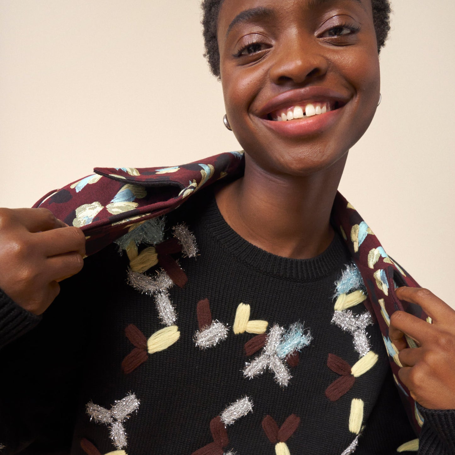 Tish Sweater - Confetti Knit :: Confetti