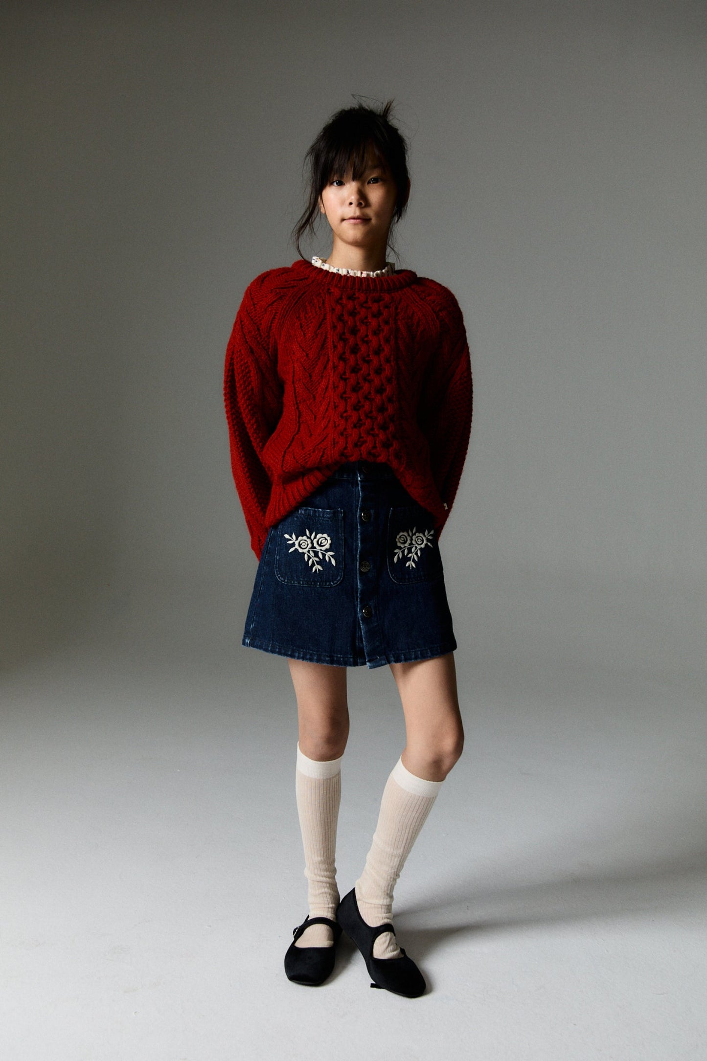 Tibet Jumper Ruby Dusk Sample 6y