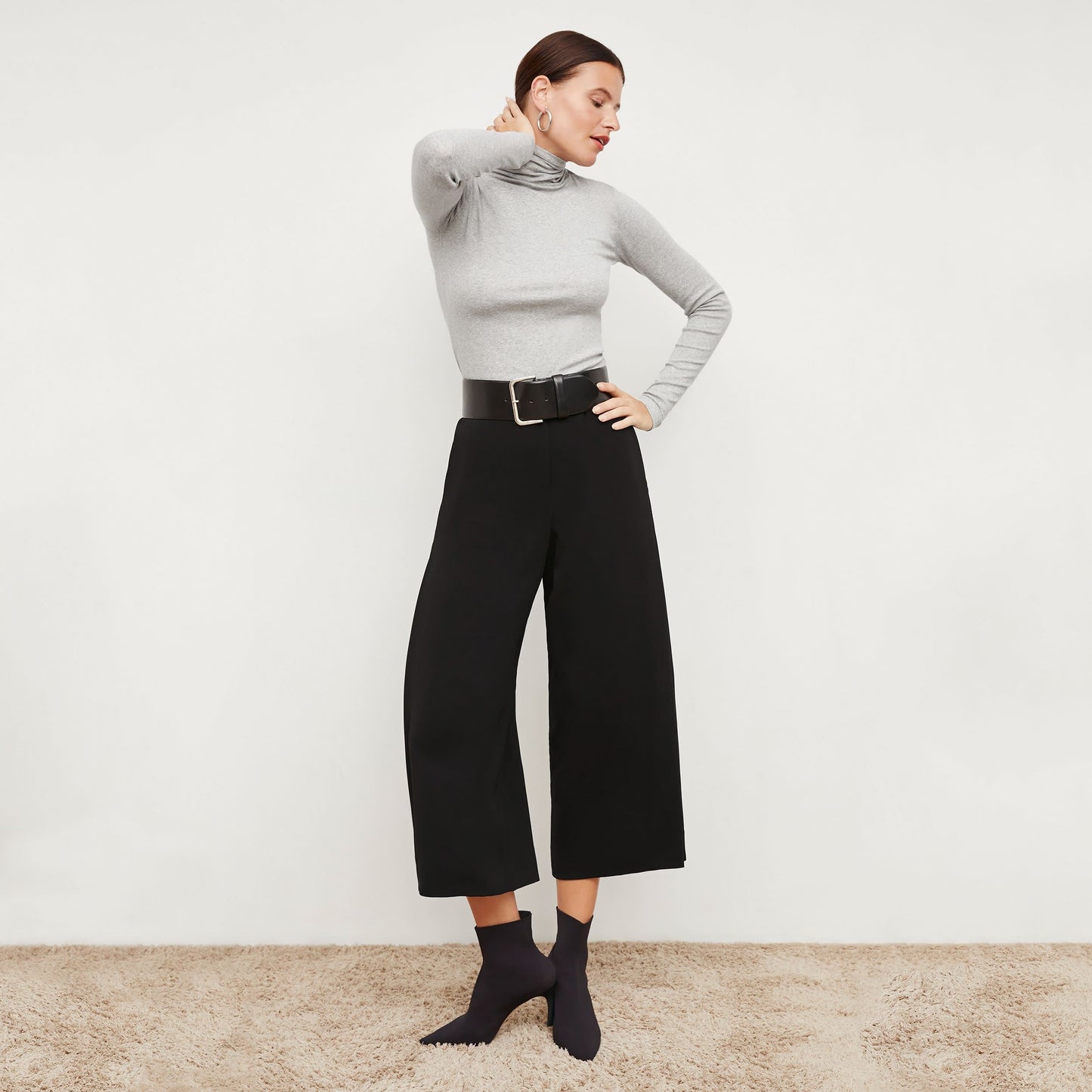 Zhou Culotte - Eco Heavy Soft Wave :: Black