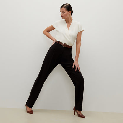 Antonia Top - Eco Soft Wave :: Ivory