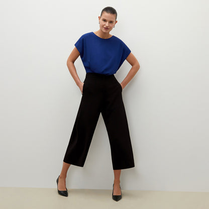 Zhou Culotte - Eco Heavy Soft Wave :: Black