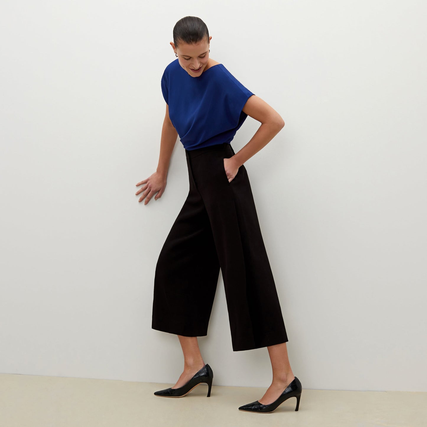 Zhou Culotte - Eco Heavy Soft Wave :: Black