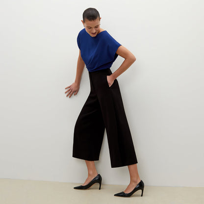 Zhou Culotte - Eco Heavy Soft Wave :: Black