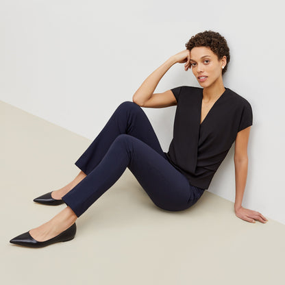 Antonia Top - Eco Soft Wave :: Black