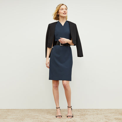 Aditi Dress - Recycled WonderTex :: Midnight