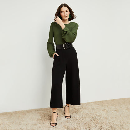 Zhou Culotte - Eco Heavy Soft Wave :: Black
