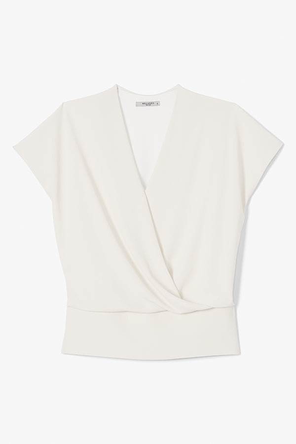 Antonia Top - Eco Soft Wave :: Ivory