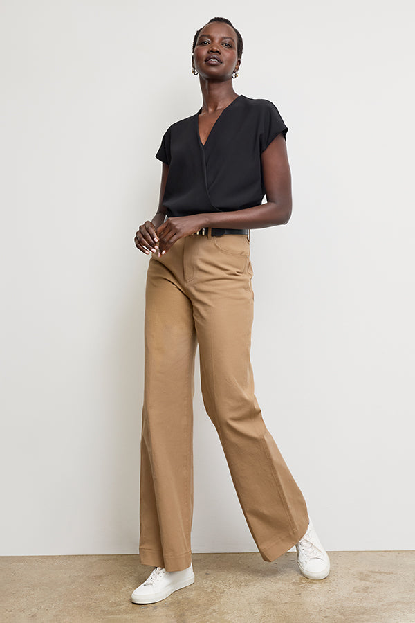 Antonia Top - Eco Soft Wave :: Black