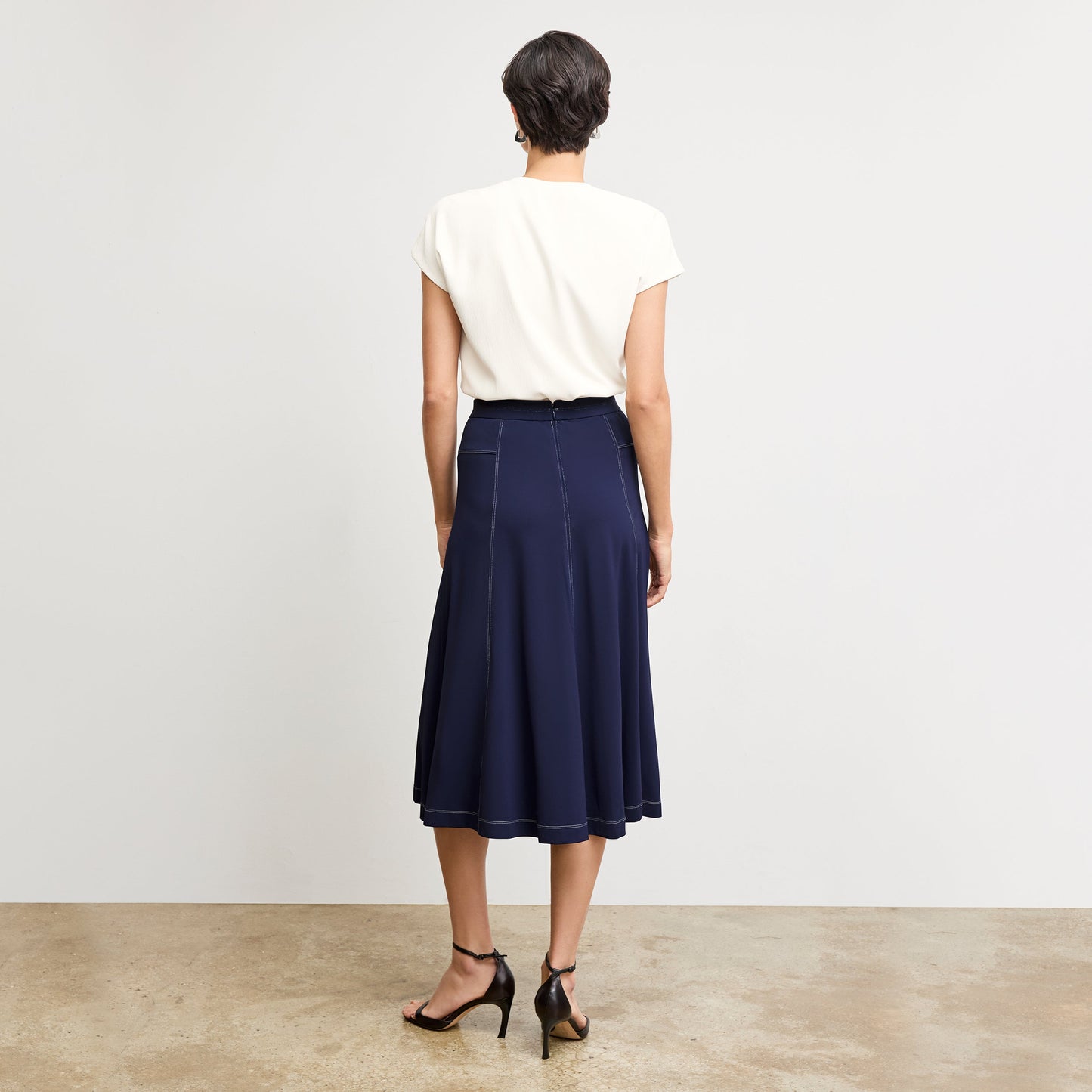 Antonia Top - Eco Soft Wave :: Ivory