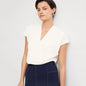 Antonia Top - Eco Soft Wave :: Ivory