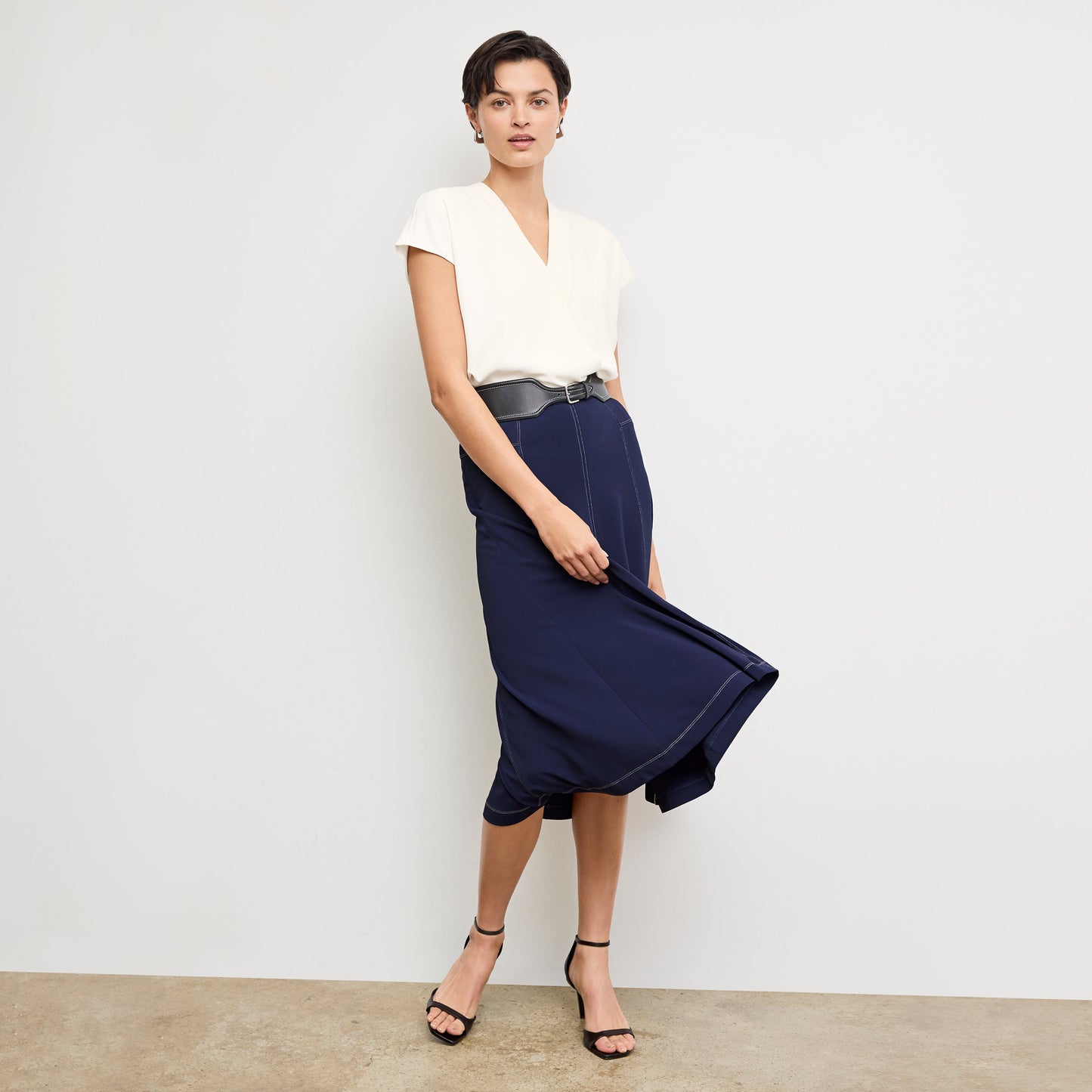 Antonia Top - Eco Soft Wave :: Ivory
