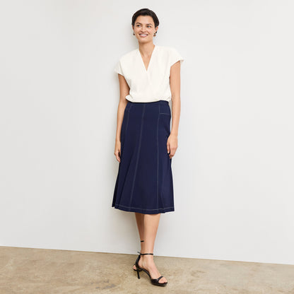 Antonia Top - Eco Soft Wave :: Ivory