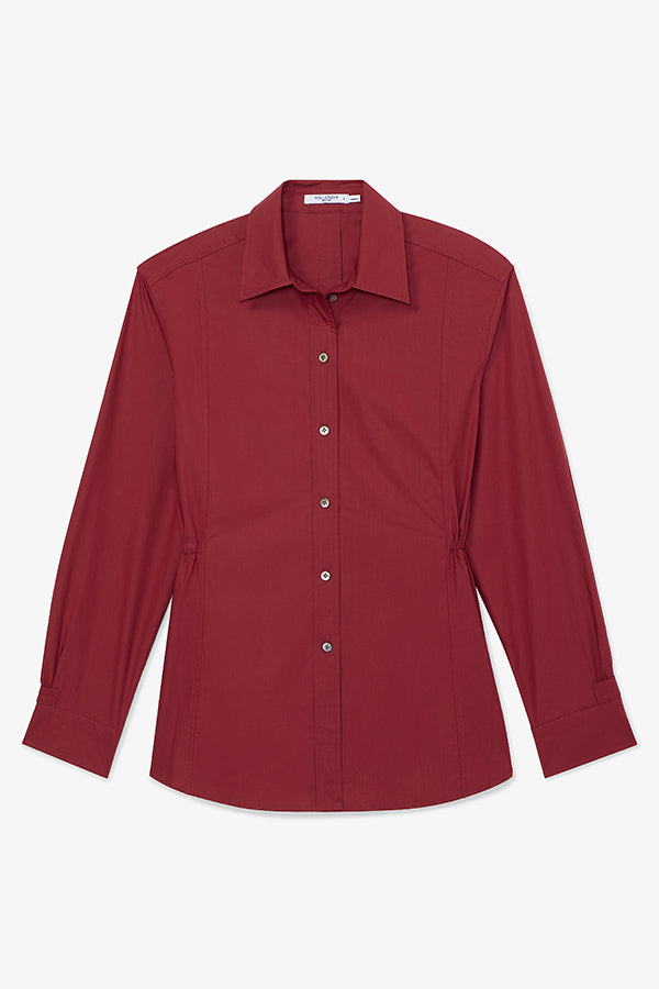 Bentley Al Fresco Shirt - Cotton Poplin :: Cinnabar