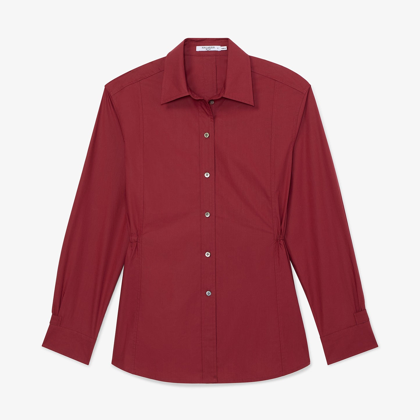 Bentley Al Fresco Shirt - Cotton Poplin :: Cinnabar