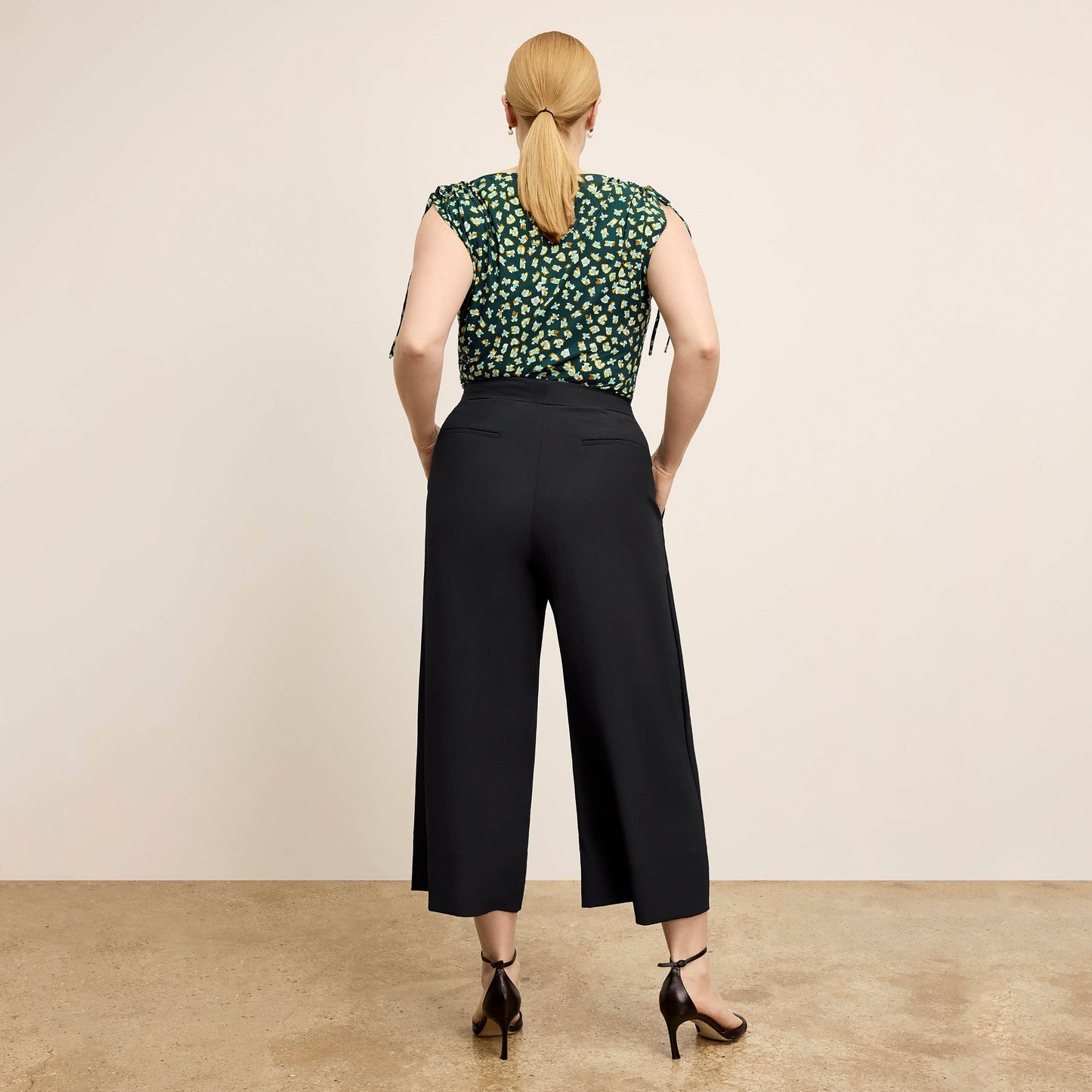 Zhou Culotte - Eco Heavy Soft Wave :: Black