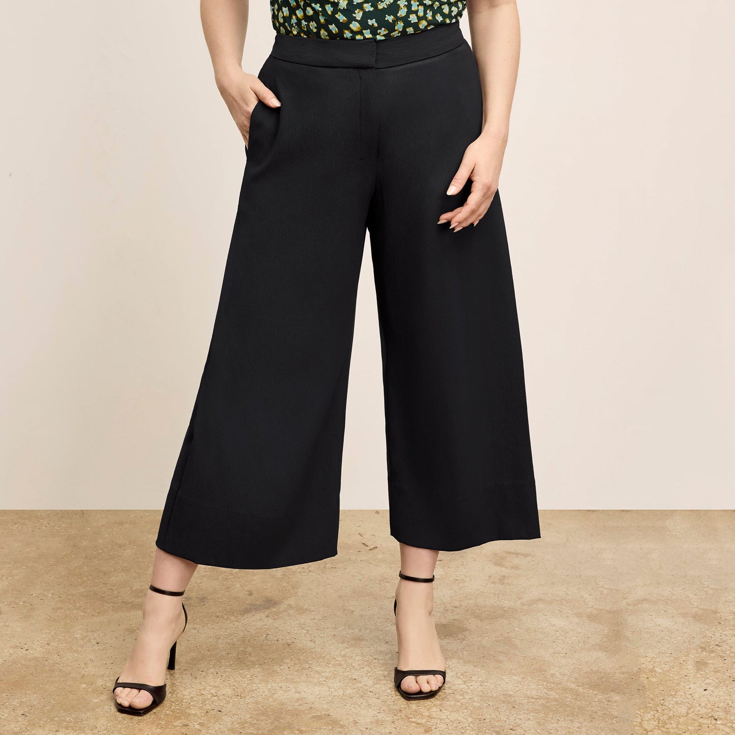 Zhou Culotte - Eco Heavy Soft Wave :: Black
