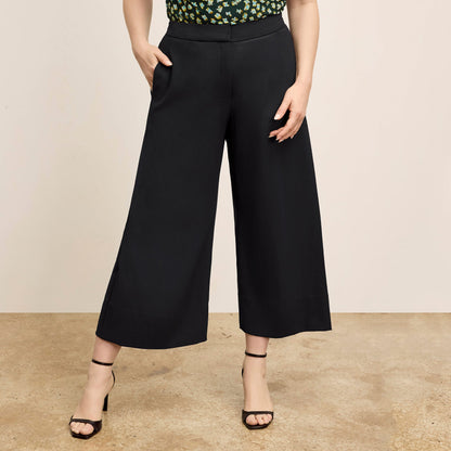 Zhou Culotte - Eco Heavy Soft Wave :: Black