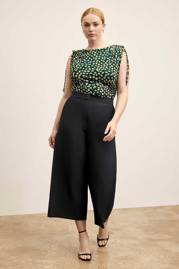 Zhou Culotte - Eco Heavy Soft Wave :: Black