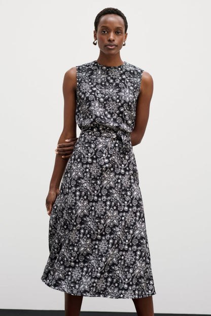 Orchard Skirt - Eco Sateen :: Kerala Print