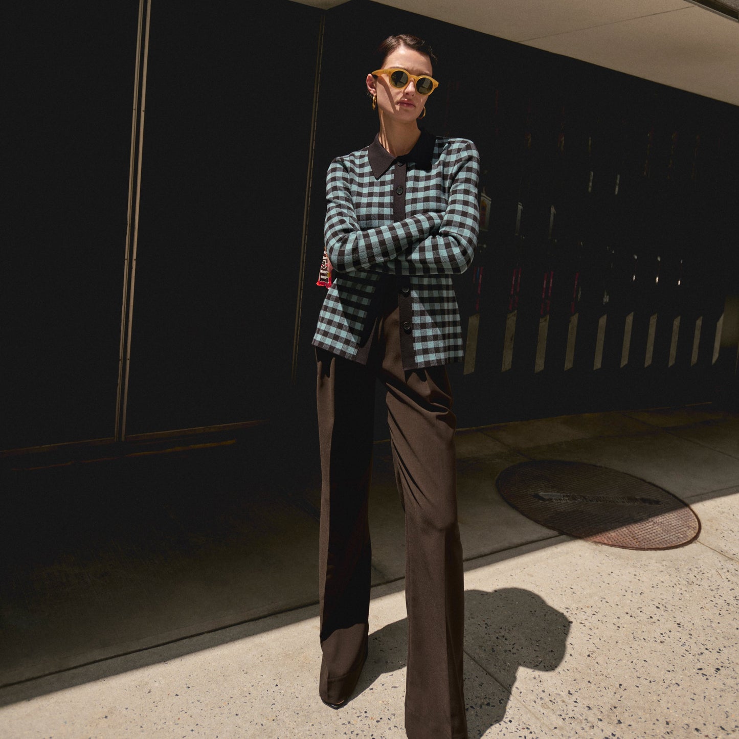 Bia Pleated Trouser - Air Twill :: Date
