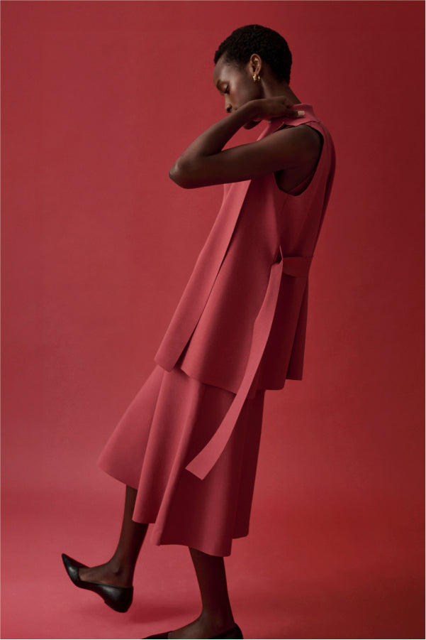 Anh Jardigan - Jardigan Knit :: Carnation