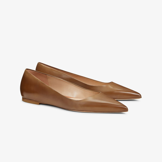 Rowan Flat - Kidskin :: Cognac