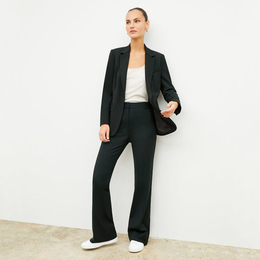 Yiyan Blazer - Wool Twill :: Forest