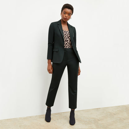 Yiyan Blazer - Wool Twill :: Forest