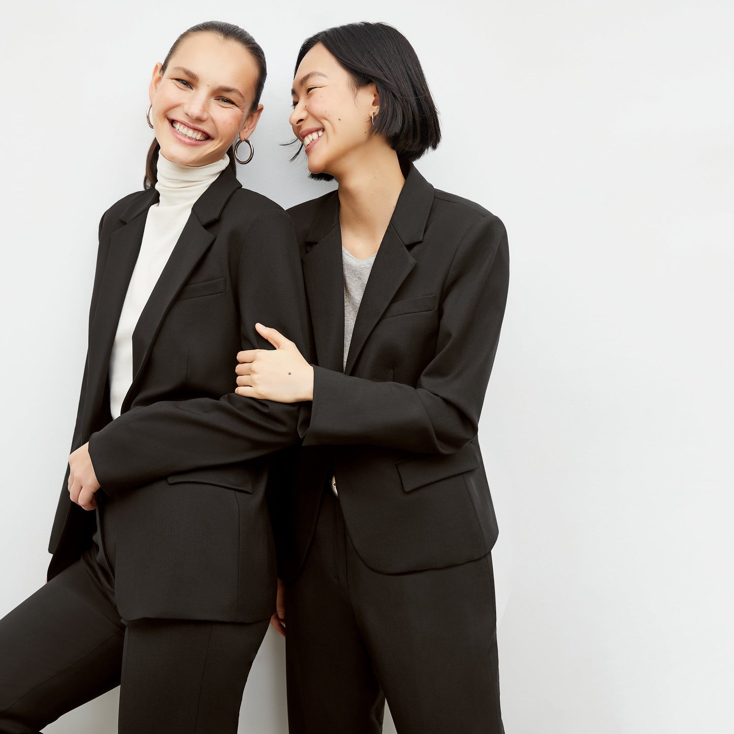 Yasmine Blazer - Wool Twill :: Black