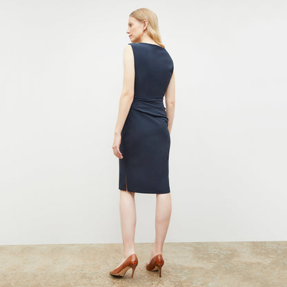 Maisie Dress - Recycled WonderTex :: Midnight