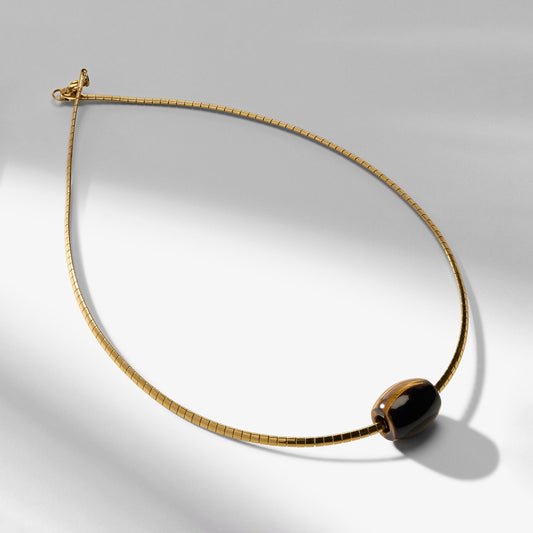 Indy Necklace :: Tiger Eye