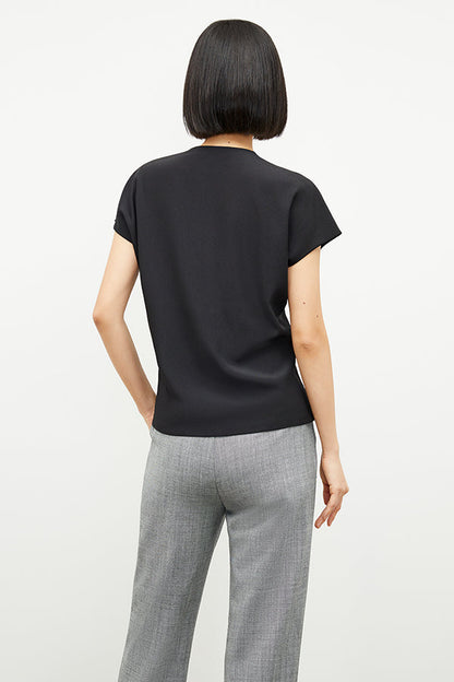 Antonia Top - Eco Soft Wave :: Black