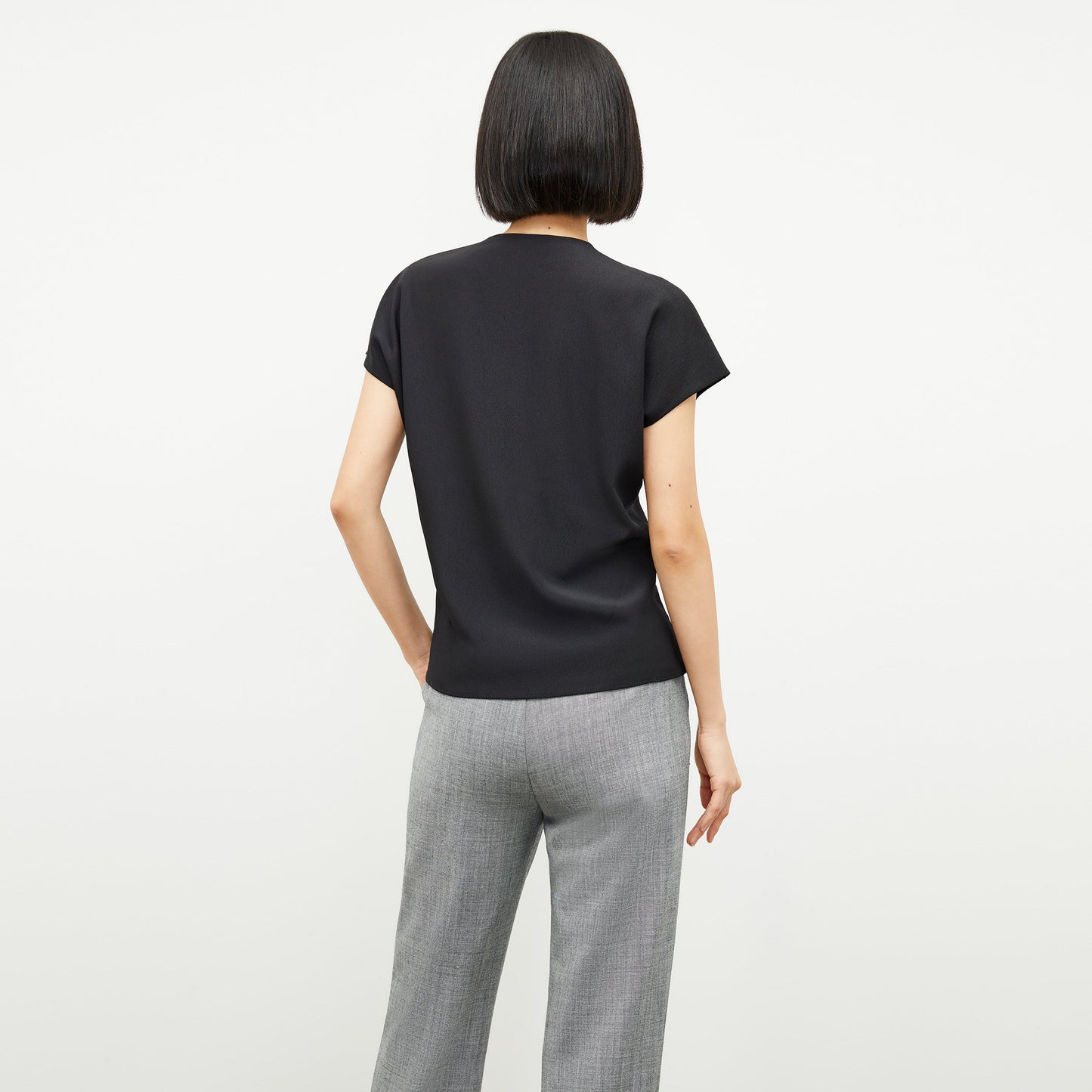 Antonia Top - Eco Soft Wave :: Black