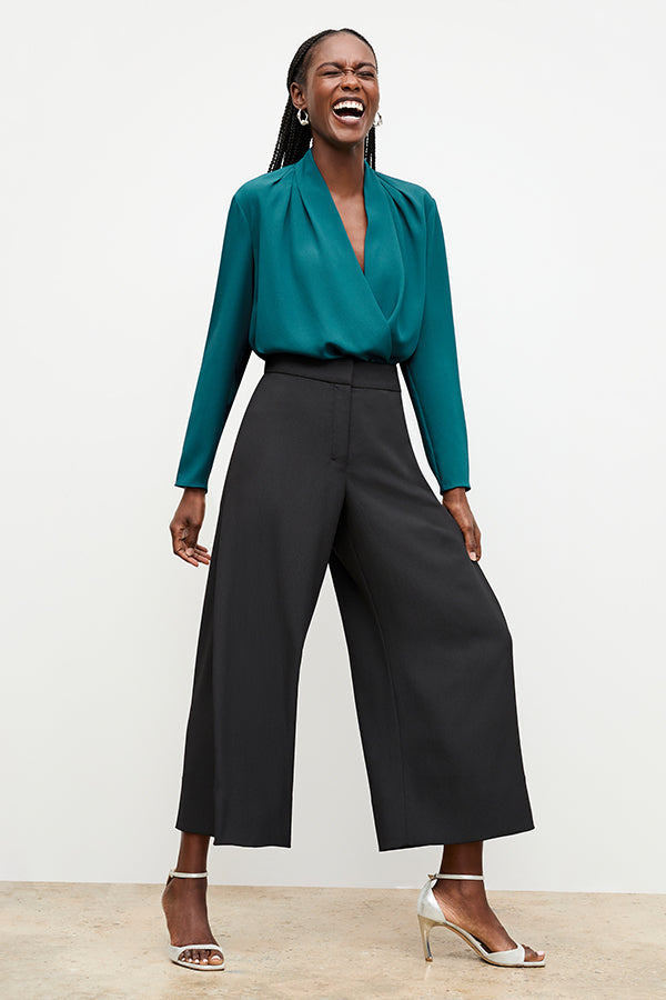 Zhou Culotte - Eco Heavy Soft Wave :: Black