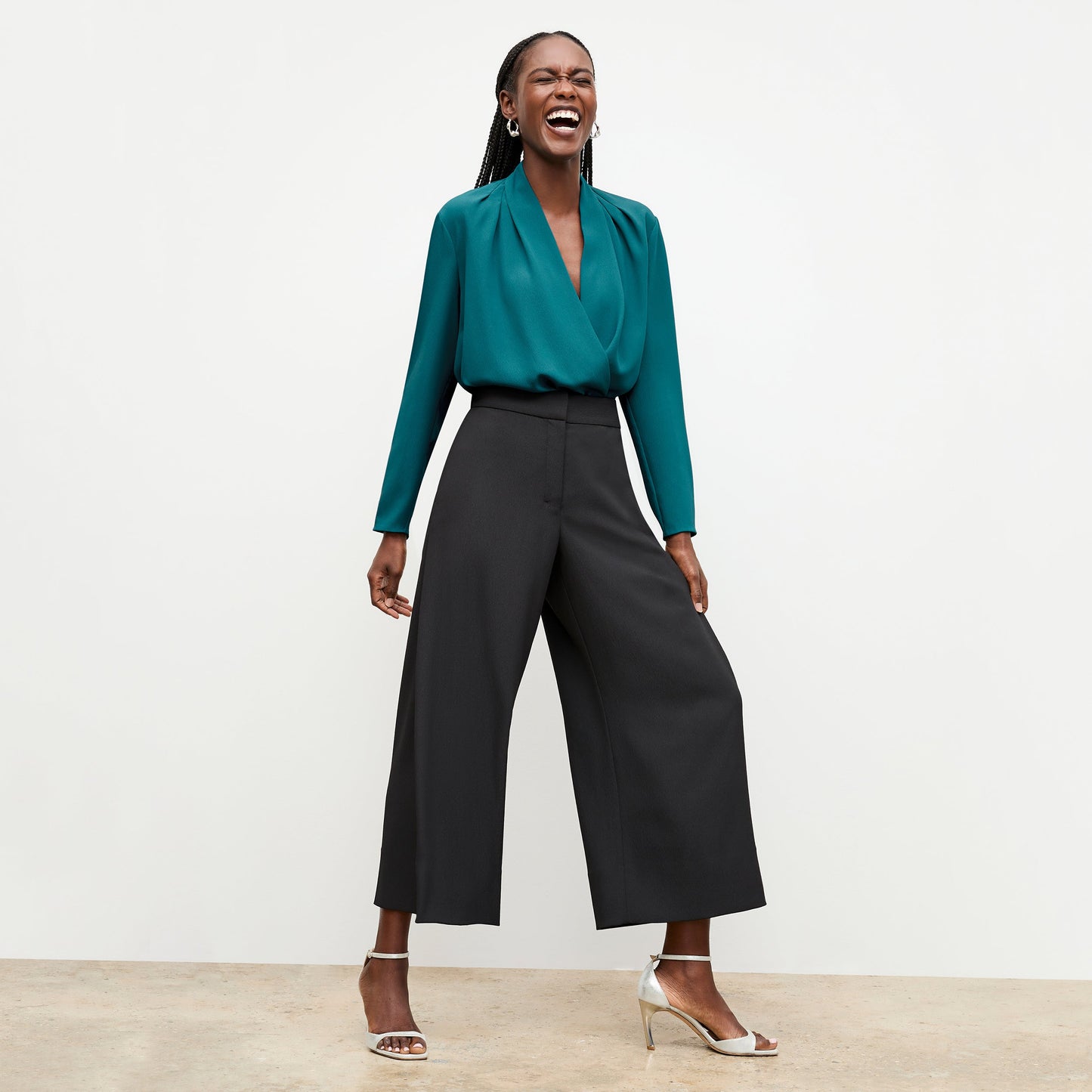 Zhou Culotte - Eco Heavy Soft Wave :: Black