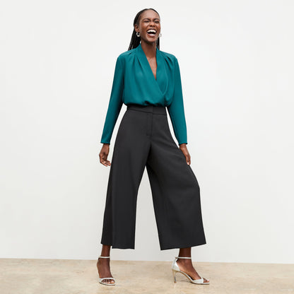 Zhou Culotte - Eco Heavy Soft Wave :: Black
